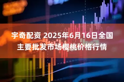 宇奇配资 2025年6月16日全国主要批发市场樱桃价格行情