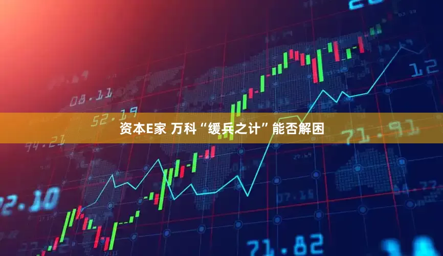 资本E家 万科“缓兵之计”能否解困